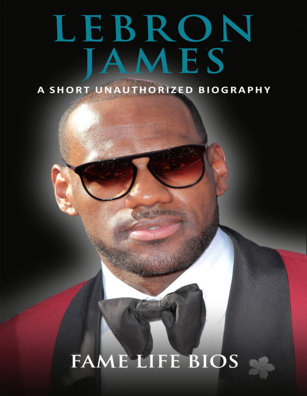a short biography about lebron james